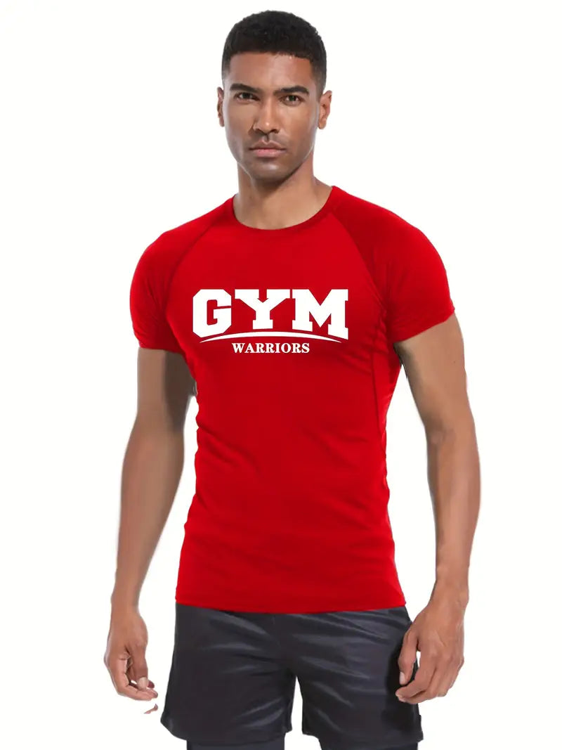 Camisa Esportiva de Compressão que Absorve a Umidade, Ideal para Treinos